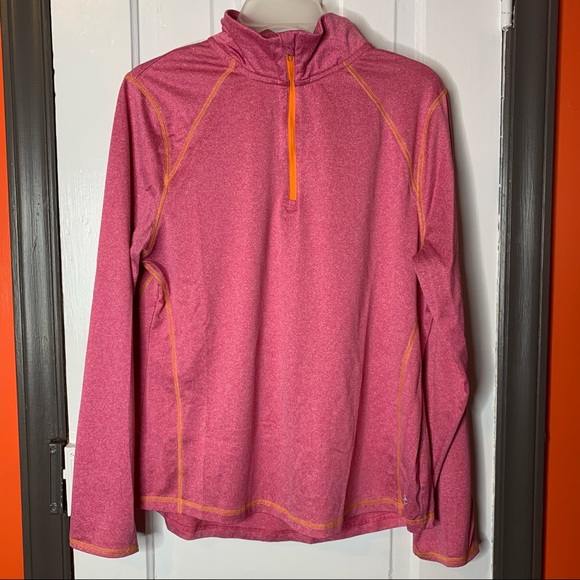 Energy Zone Performance Heathered Quarter-Zip Pullover - Picture 1 of 7